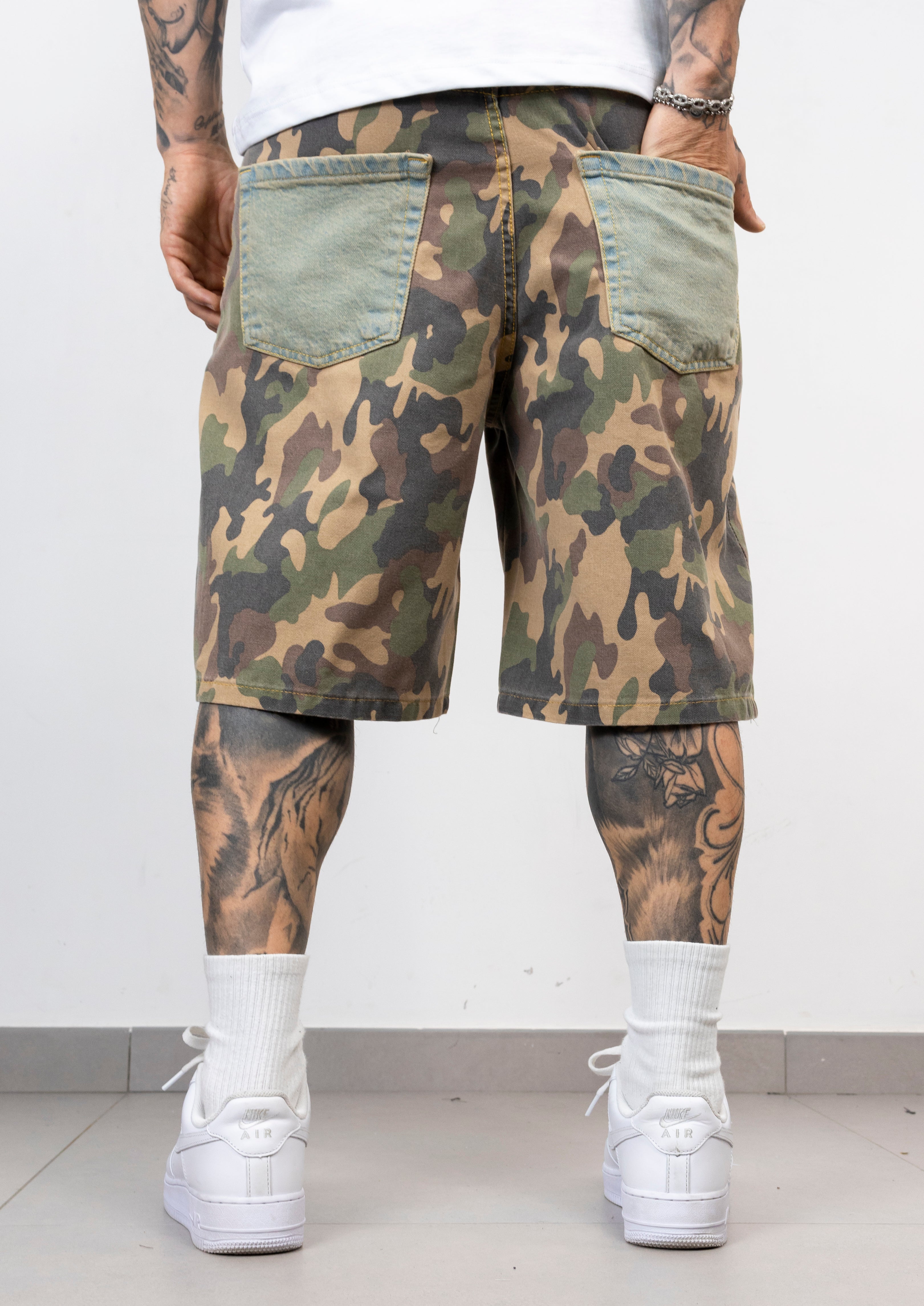 Bermuda Camouflage Denim Mix