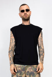 T-Shirt Oversize Smanicata  Vive Feliz