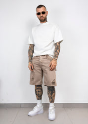 Bermuda Denim Destroyed
