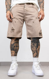 Bermuda Denim Destroyed