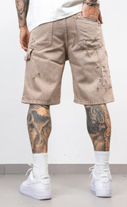 Bermuda Denim Destroyed