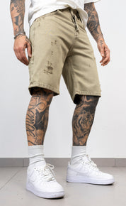 Bermuda Denim Destroyed