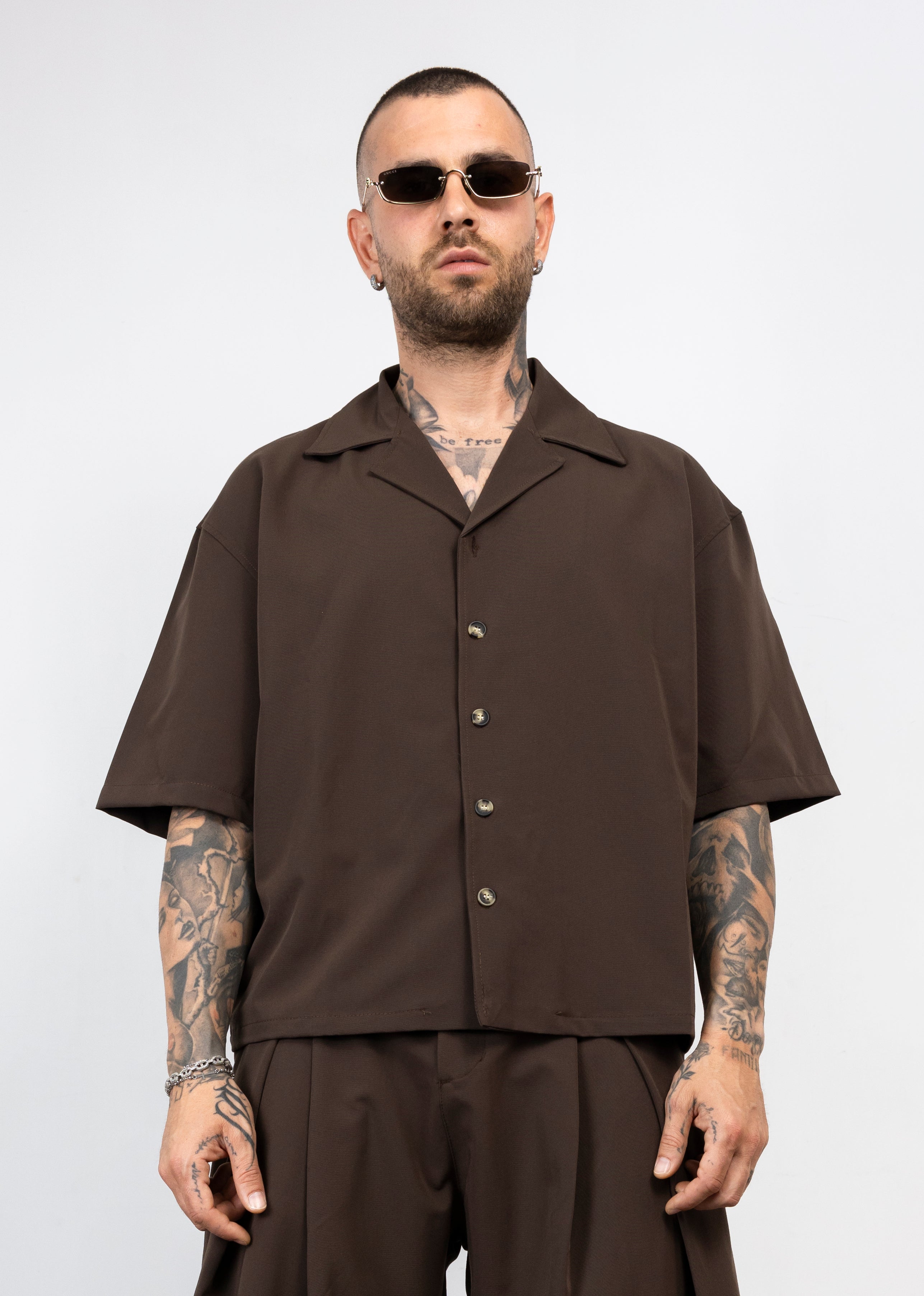coordinato camicia e bermuda pences