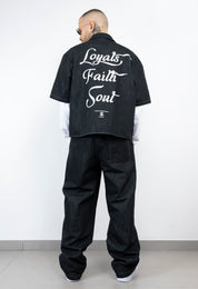 Coordinato laminato black circus