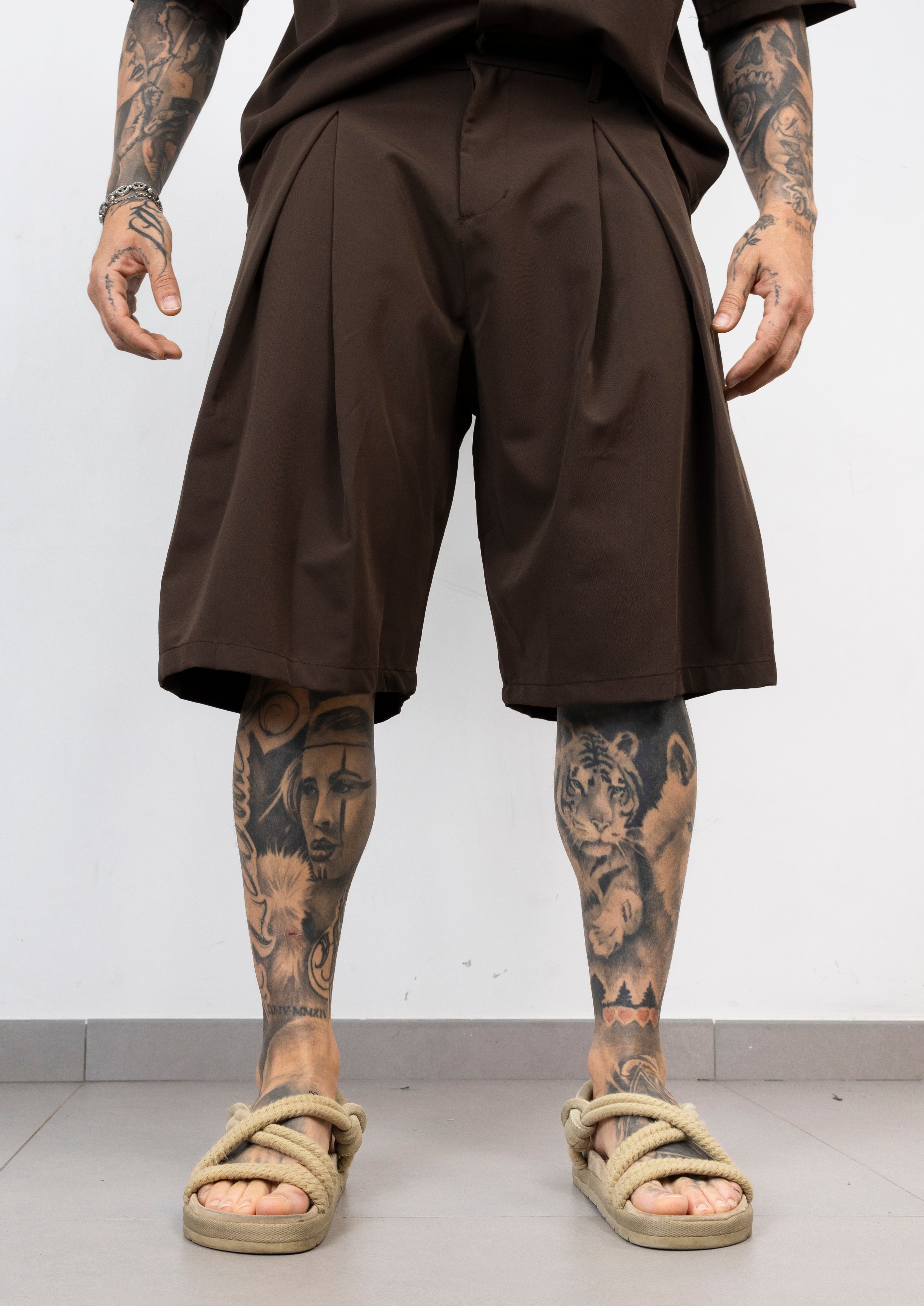 coordinato camicia e bermuda pences