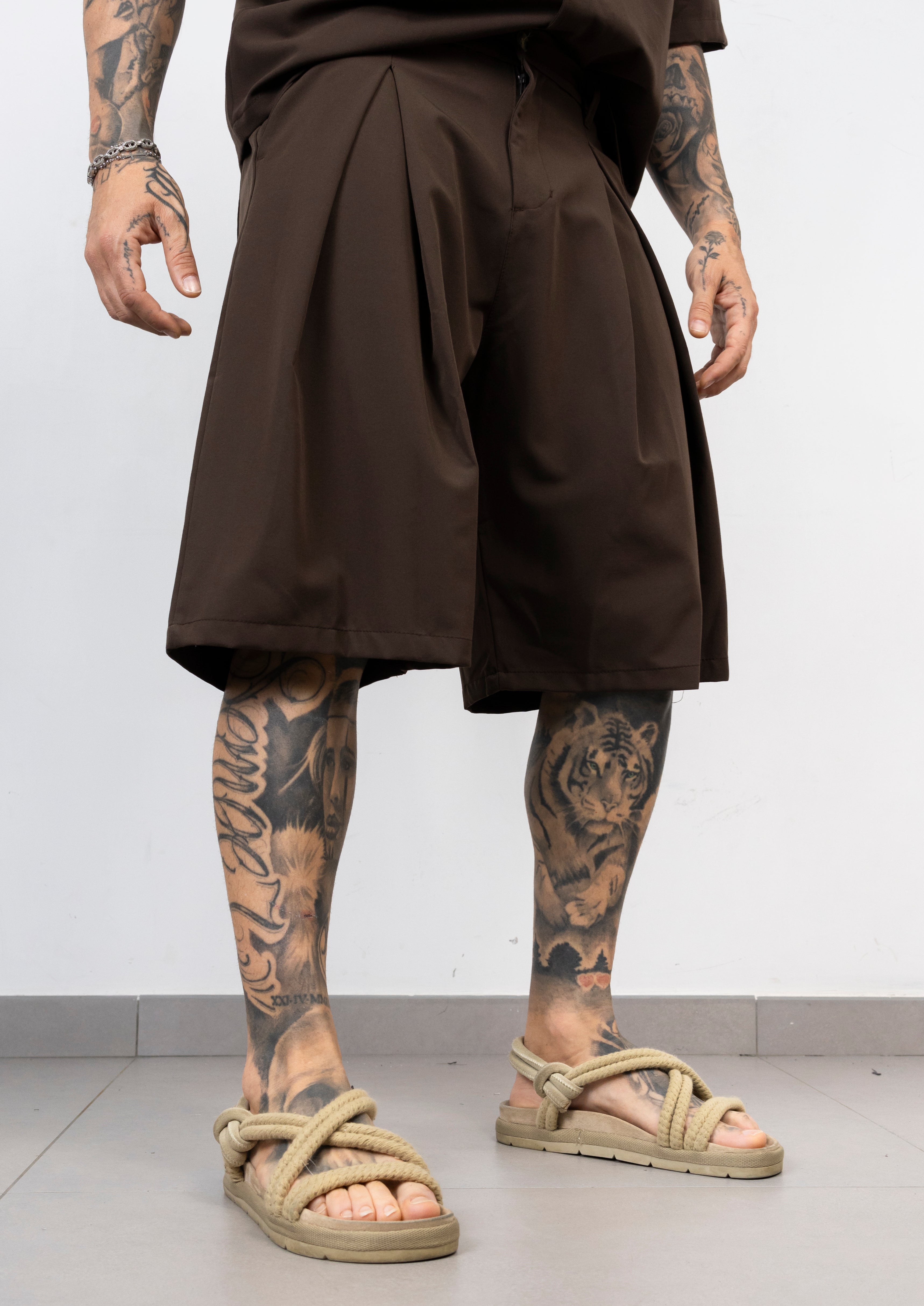 coordinato camicia e bermuda pences