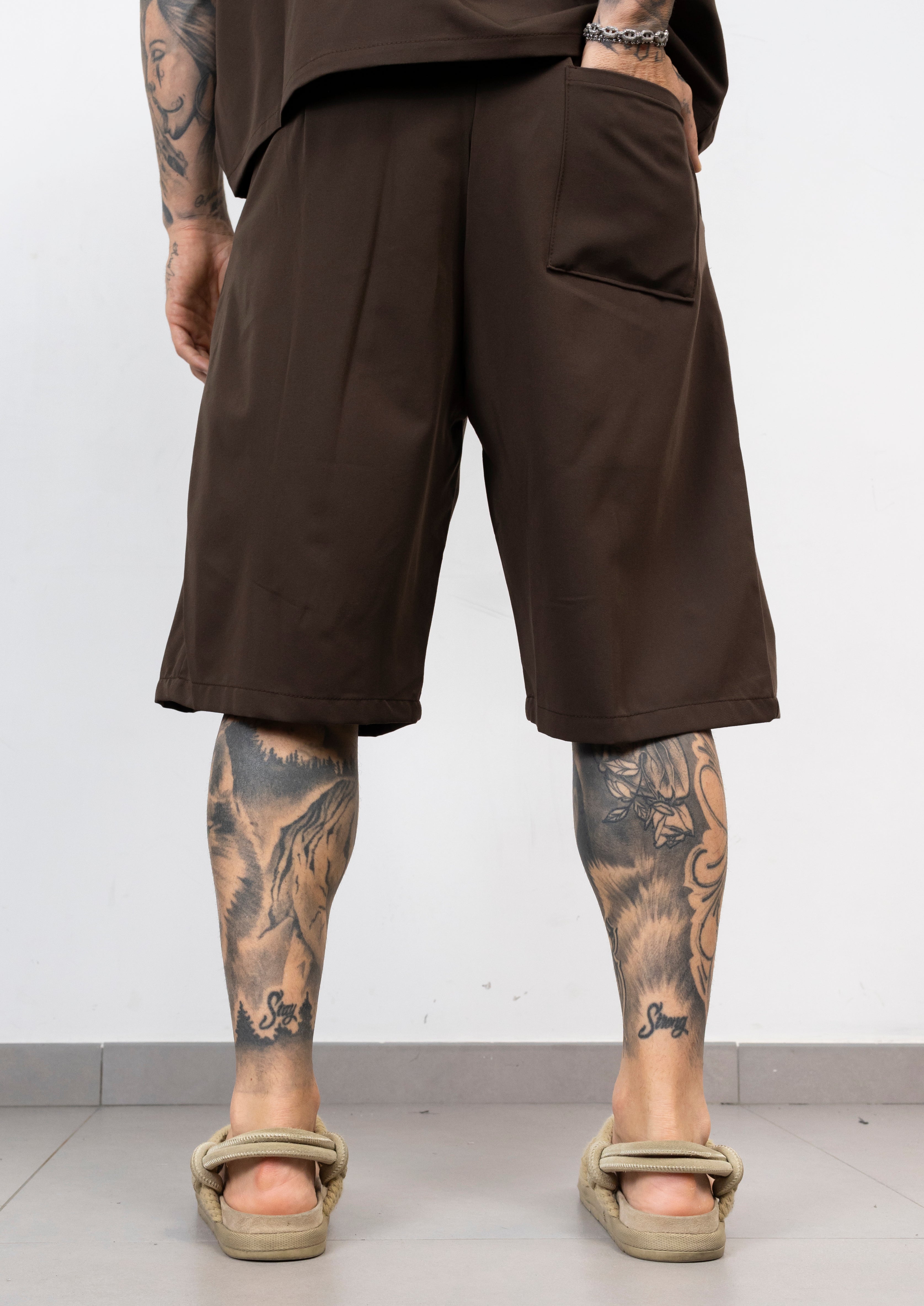 coordinato camicia e bermuda pences