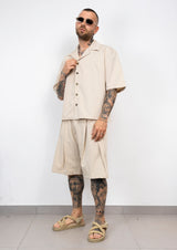 coordinato camicia e bermuda pences