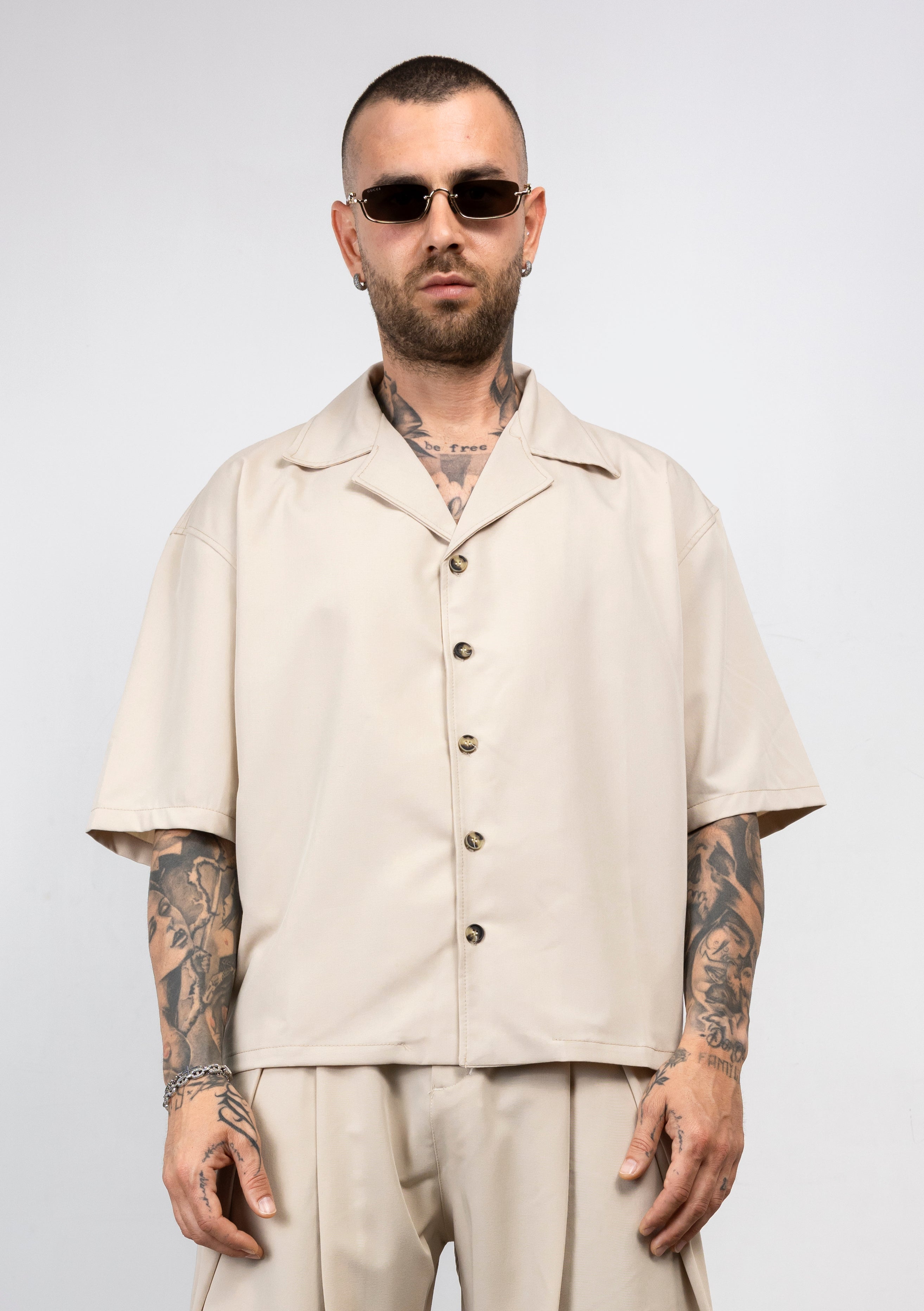 coordinato camicia e bermuda pences