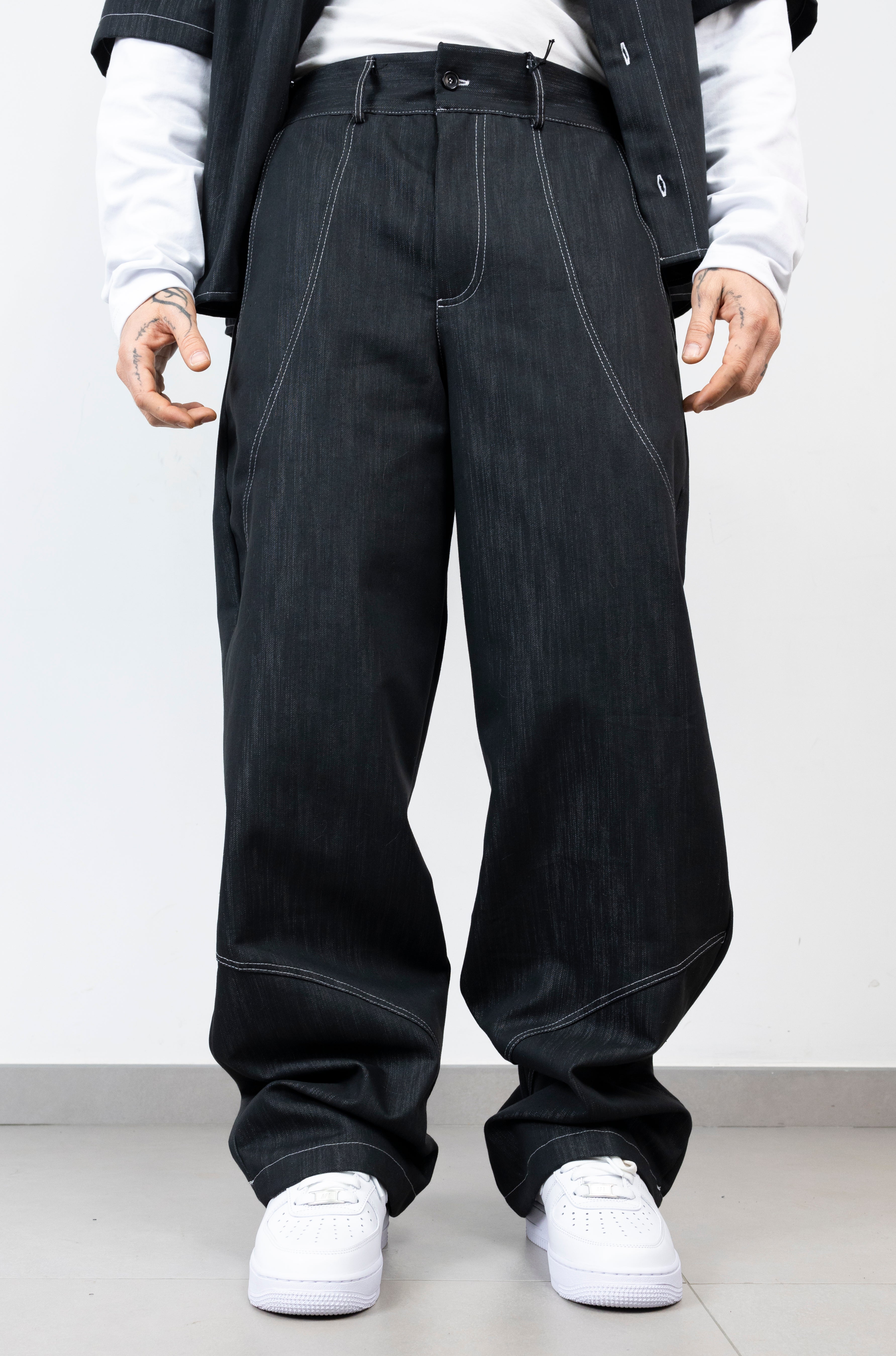 Coordinato laminato black circus