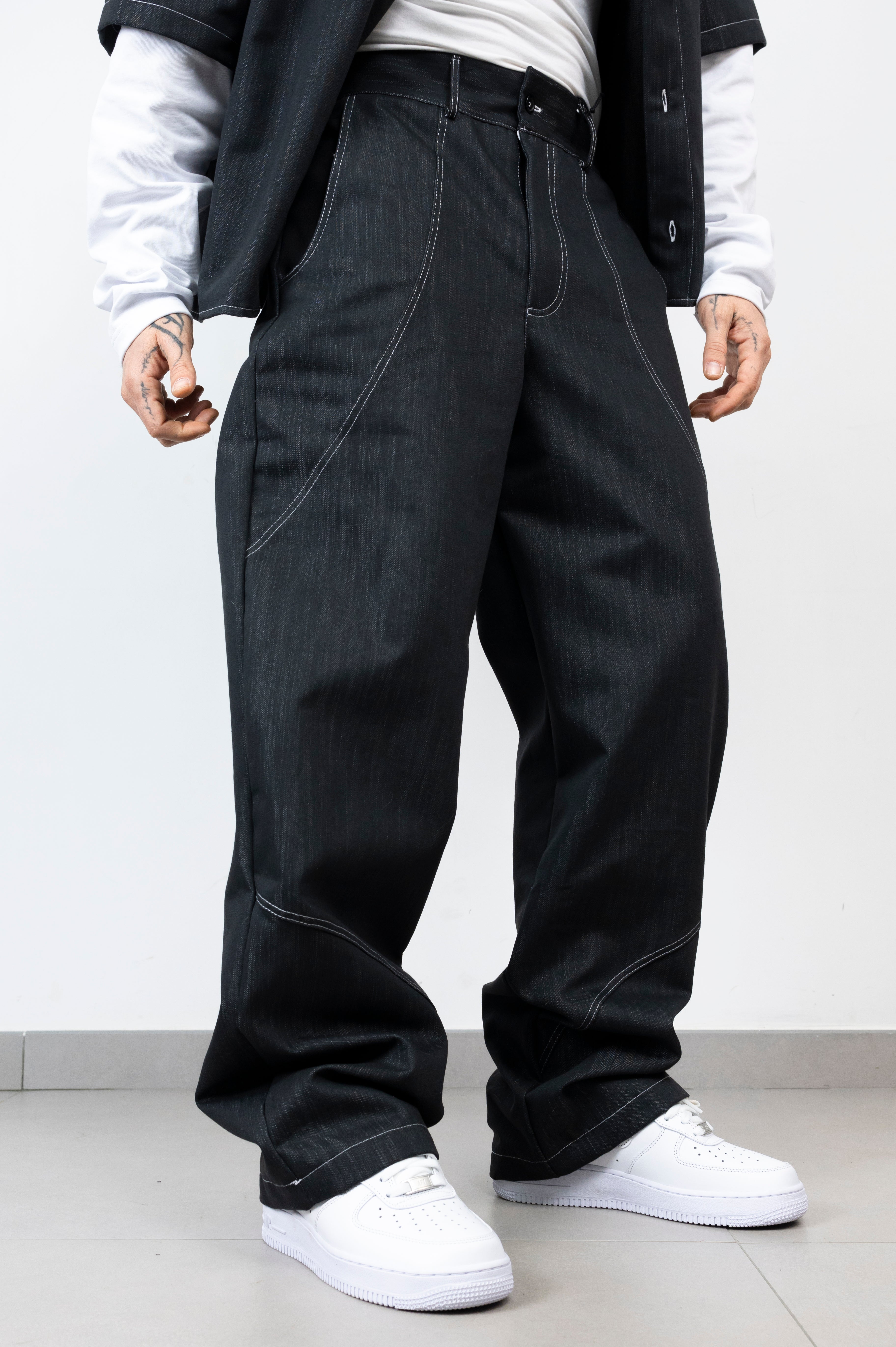 Coordinato laminato black circus