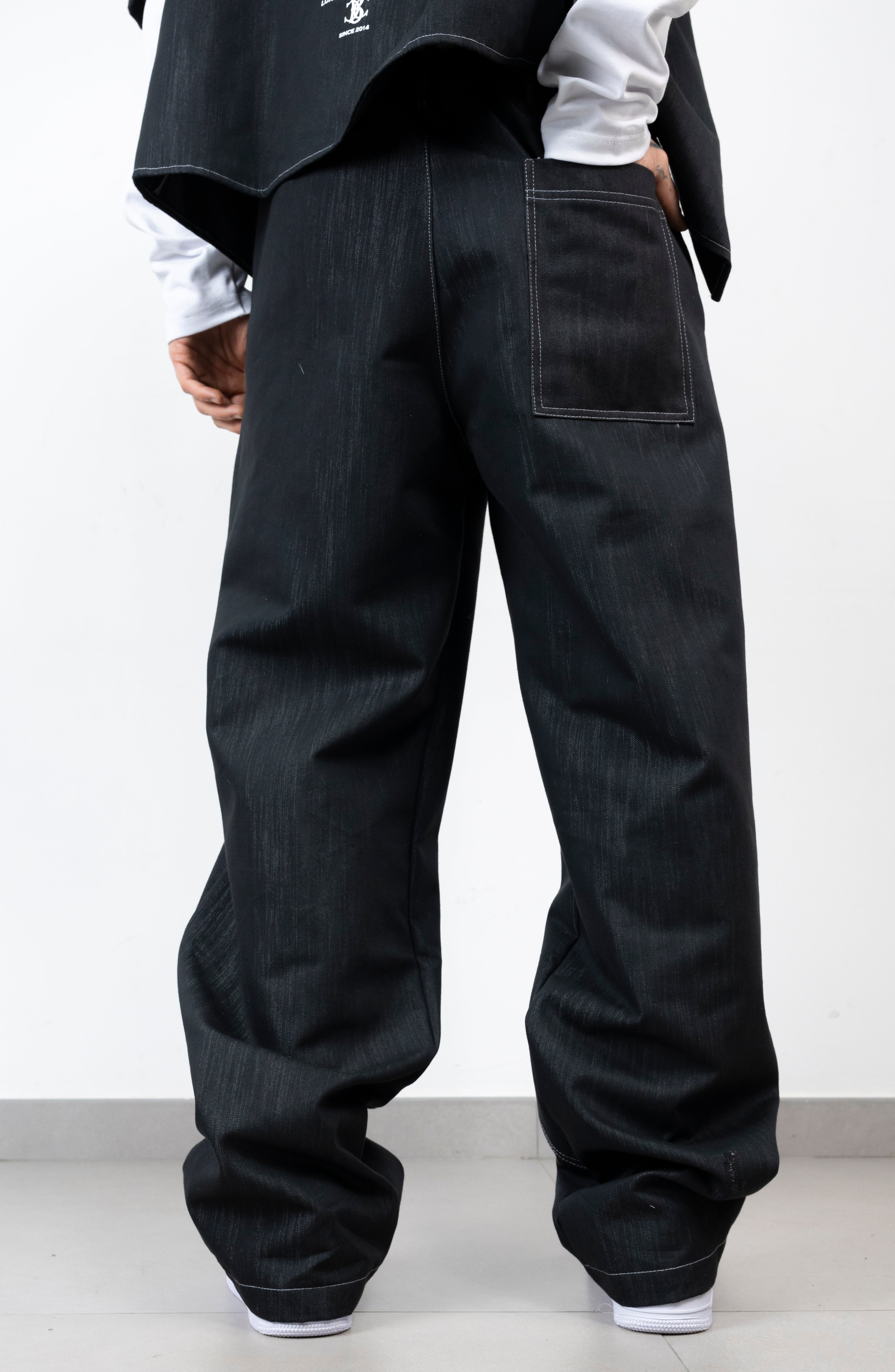 Coordinato laminato black circus