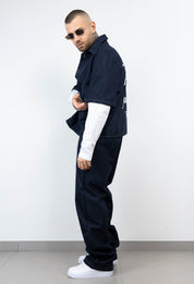 Coordinato laminato black circus
