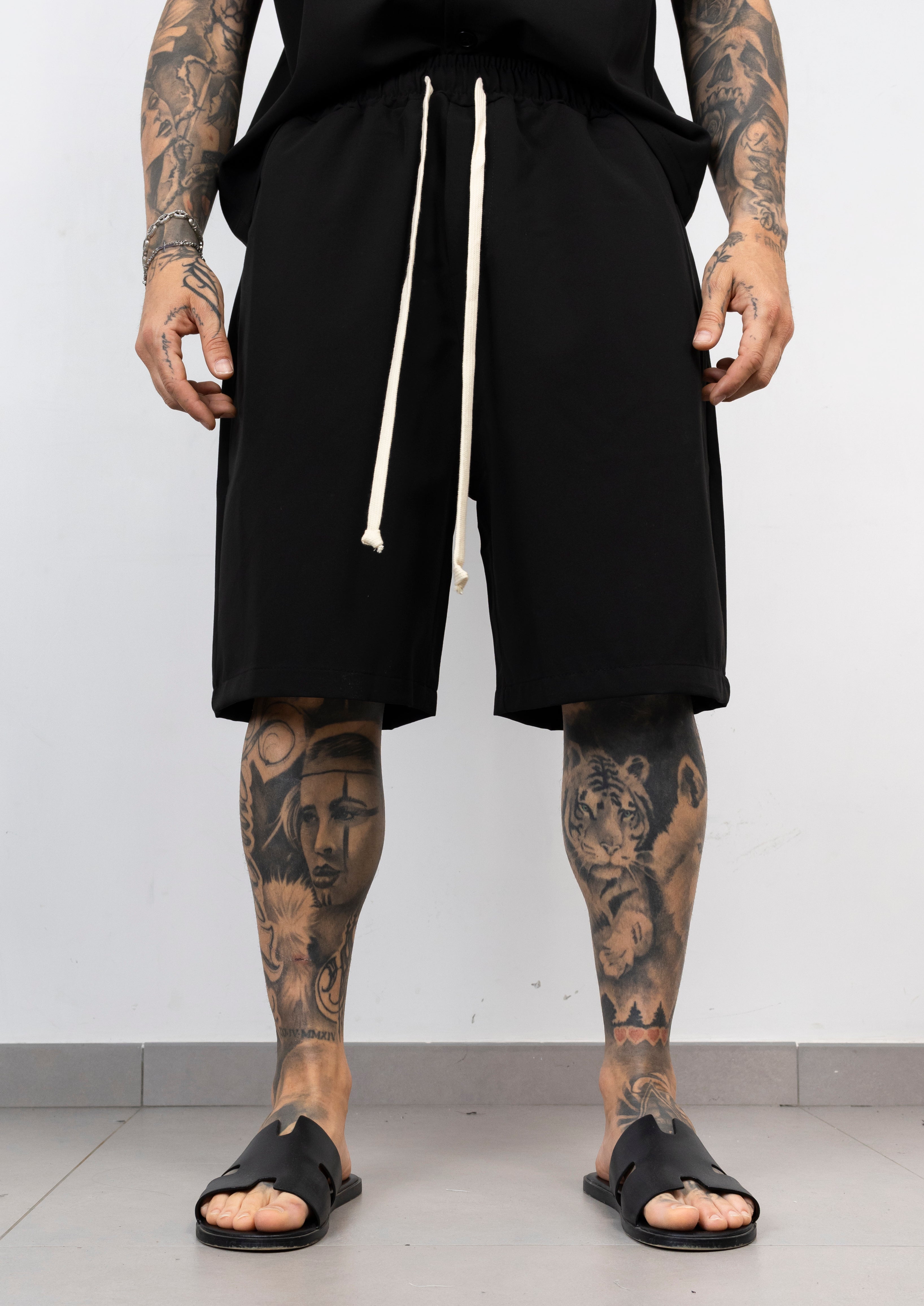 Coordinato camicia smanicate e bermuda