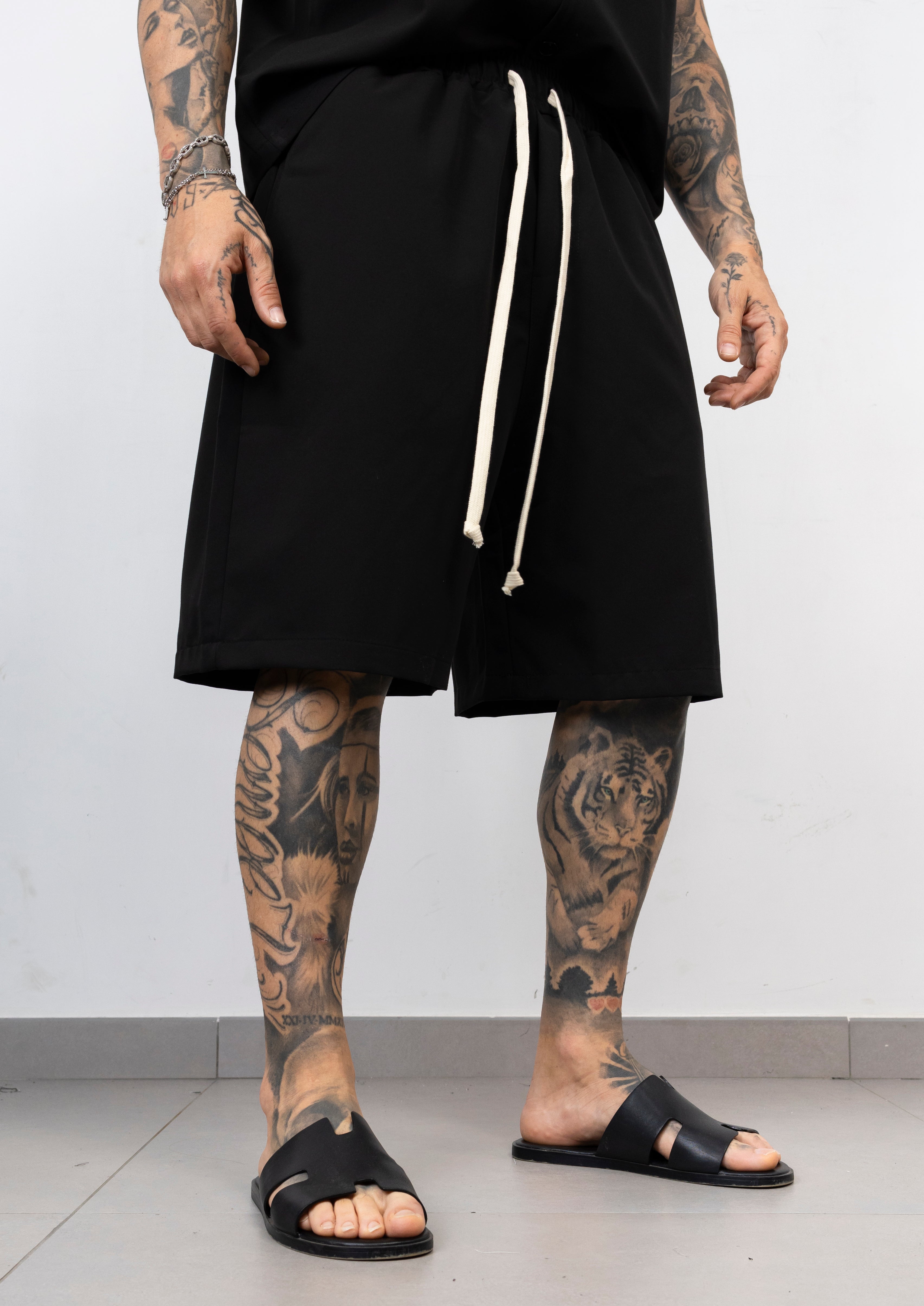 Coordinato camicia smanicate e bermuda