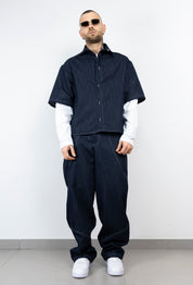 Coordinato laminato black circus