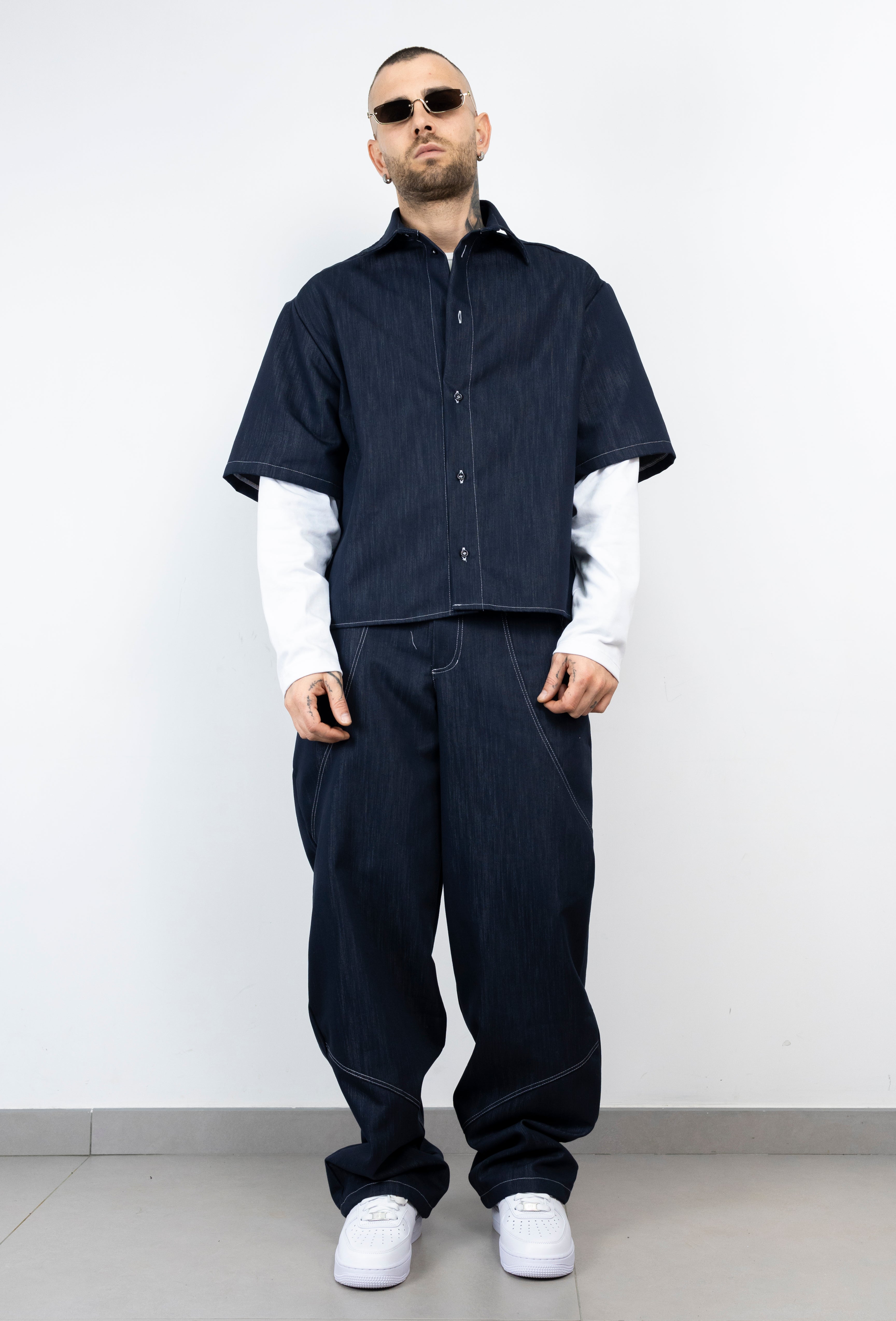 Coordinato laminato black circus