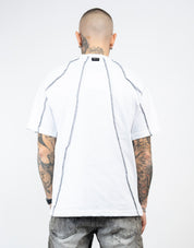 t-shirt cuciture contrast PD