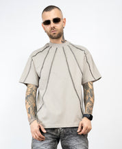t-shirt cuciture contrast PD