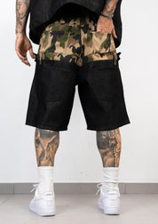 Coordinato Denim & Camouflage giromanica