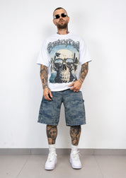Bermuda Denim Cargo Camo present day