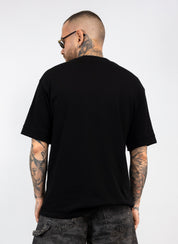 T-Shirt Oversize Present Day Skull Graphic