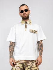 Coordinato Polo Oversize e Bermuda Camouflage