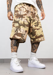 Coordinato Polo Oversize e Bermuda Camouflage