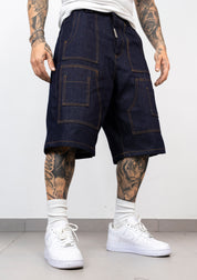 Coordinato Denim Cargo Sleeveless