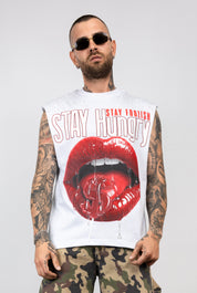 T-Shirt Smanicata Stay Hungry