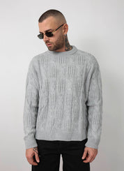 Pull regolar treccia