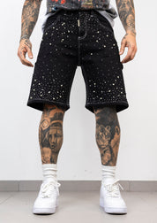 Bermuda Nero Studded Premium
