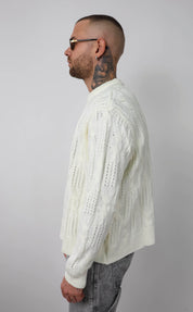 Pull regolar treccia