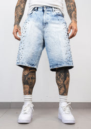 Coordinato Denim Studded Ice Wash
