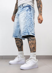 Coordinato Denim Studded Ice Wash