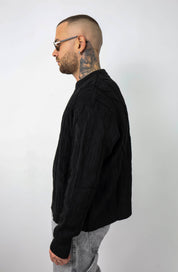 Pull regolar treccia