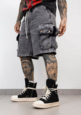 Bermuda Cargo Denim Washed 2.0