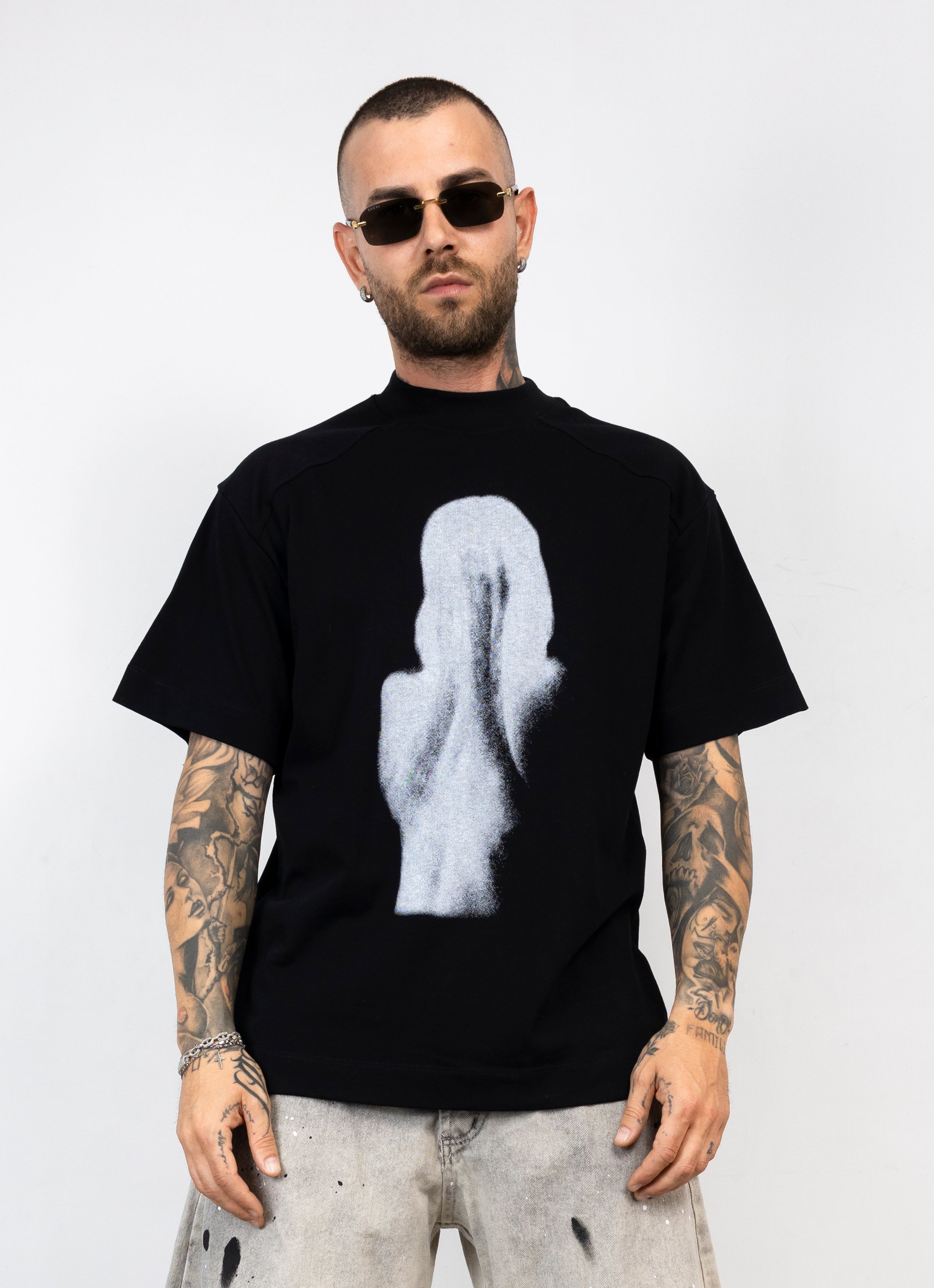 T-Shirt Oversize Graphic Silhouette