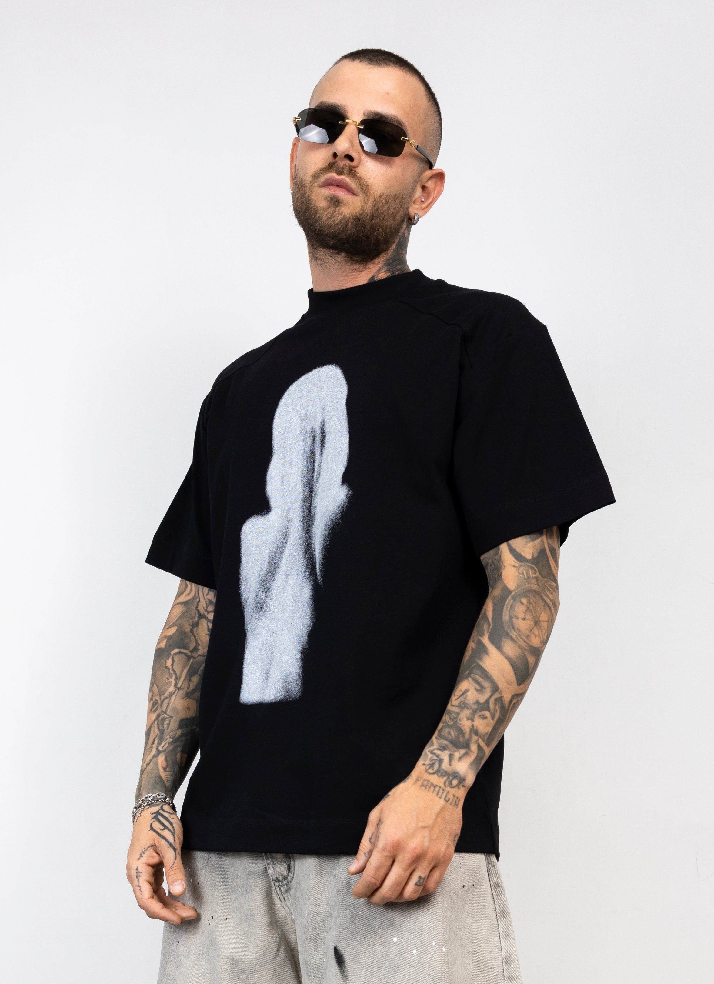 T-Shirt Oversize Graphic Silhouette