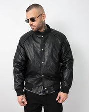 Jacket eco pelle botton