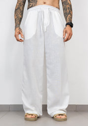 Coordinato in Lino Kimono