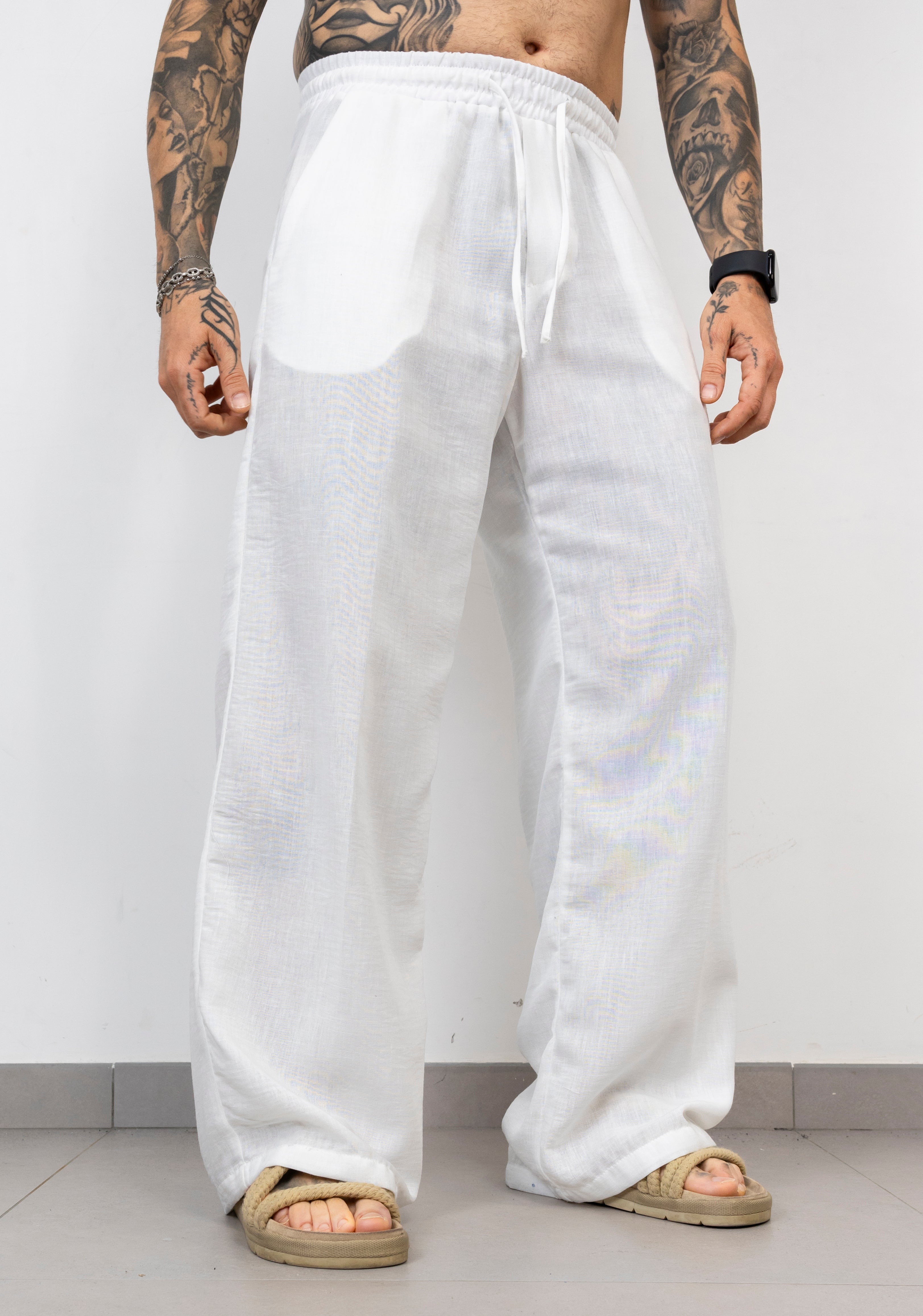 Coordinato in Lino Kimono