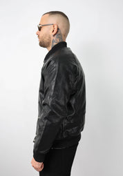 Jacket eco pelle botton