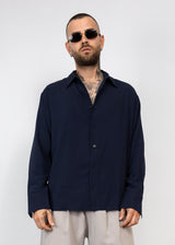 Camicia viscosa Relaxed Fit