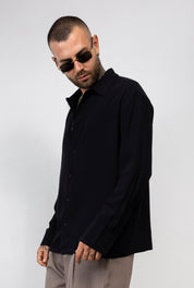 Camicia viscosa Relaxed Fit