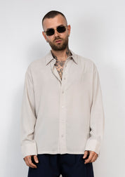 Camicia viscosa Relaxed Fit
