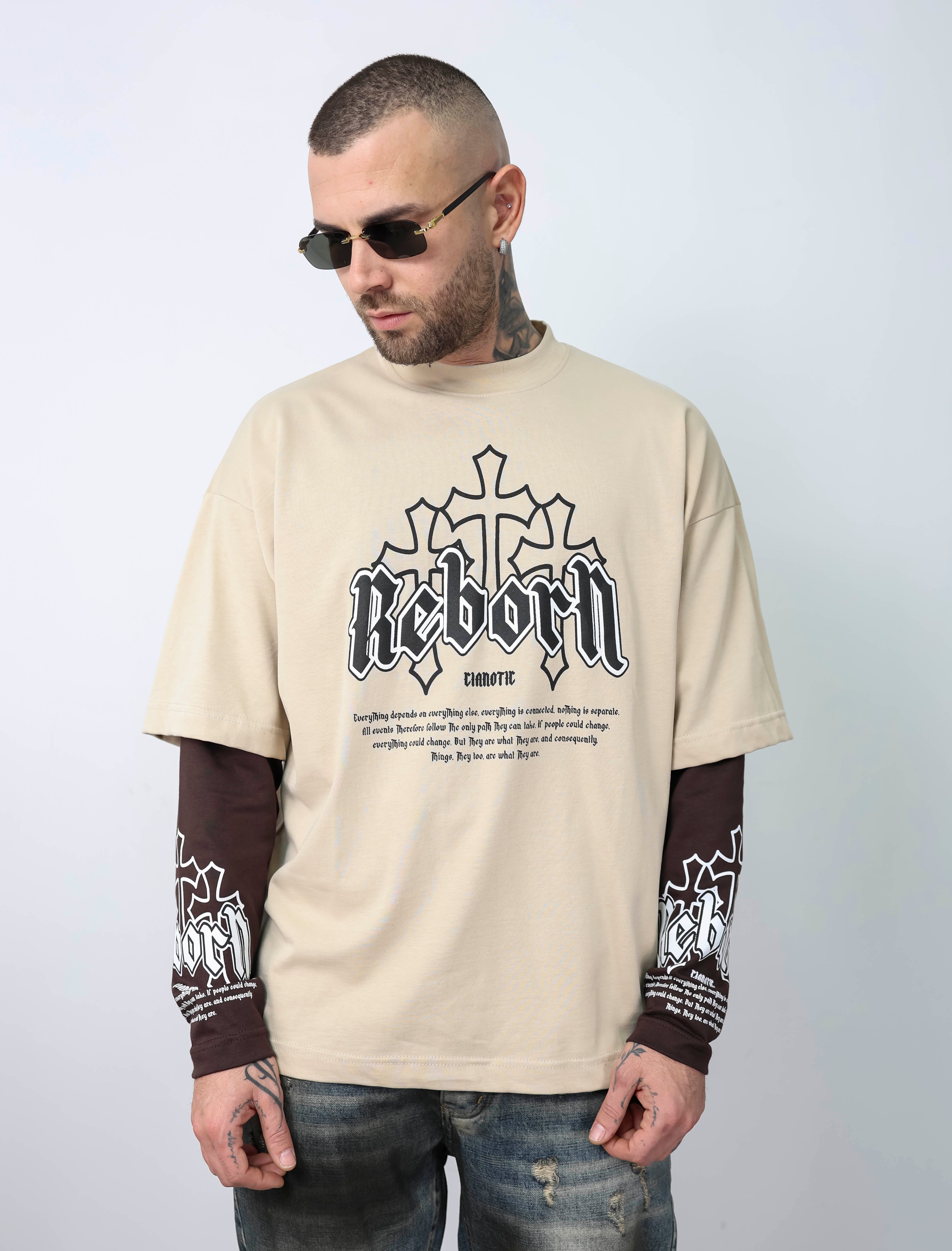 T-shirt long sleeve reborn