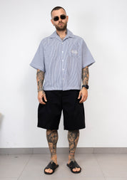 Camicia a Righe Ricamata not found