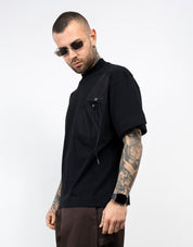 T-shirt laccio e occhielli