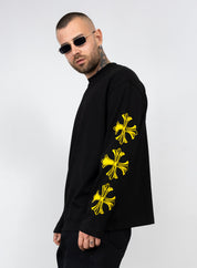 T-shirt long sleeve st.contrast
